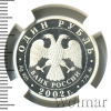 1 рубль. 200-летие образования в России министерств. Министерство экономического развития и торговли | Аукцион: Wolmar
