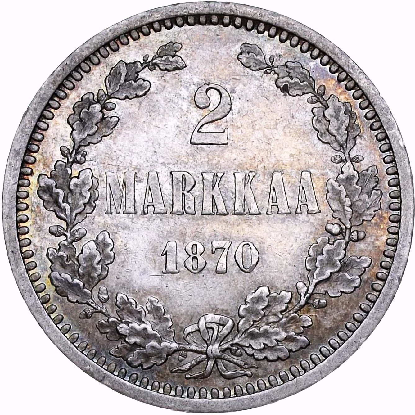 2 марки 1870, S