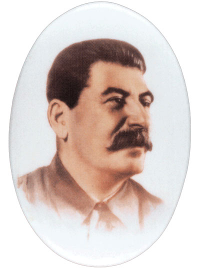 Пласт декоративный с портретом И.В. Сталина