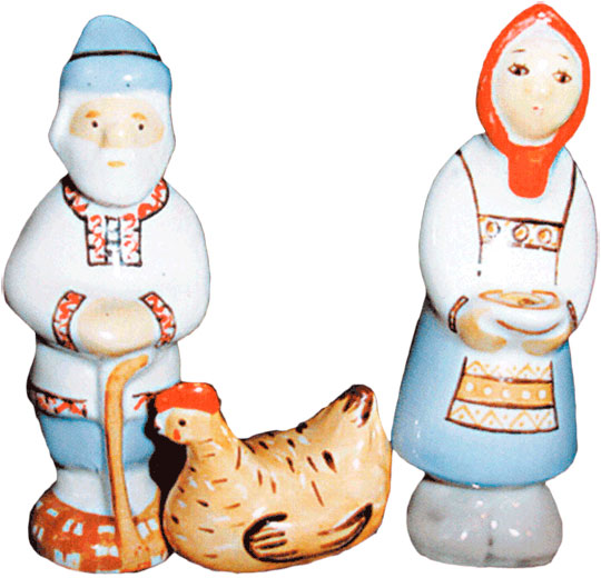 Триптих «Курочка Ряба»