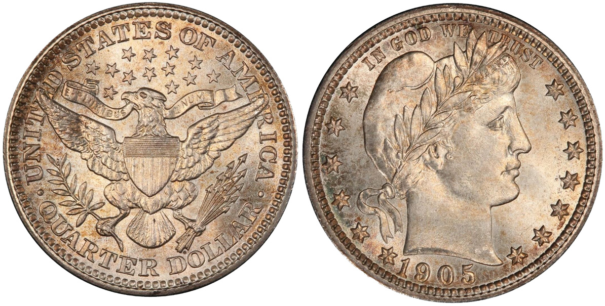 25 центов 1905